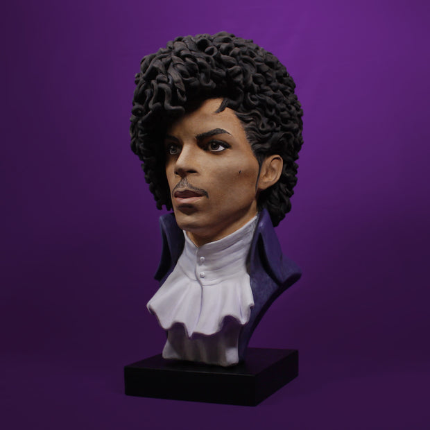 Prince - Purple Rain - Bust Sculpture