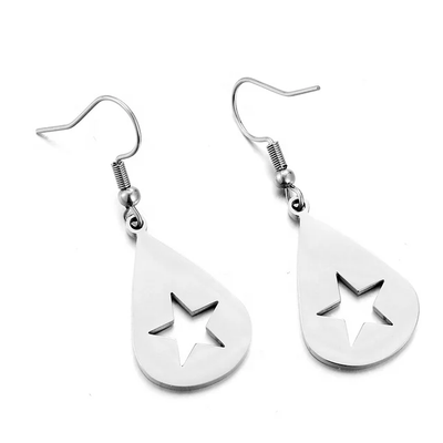 Conan Gray Found Heaven Star Pendant Earrings (Stainless Steel) Necklaces or Earrings