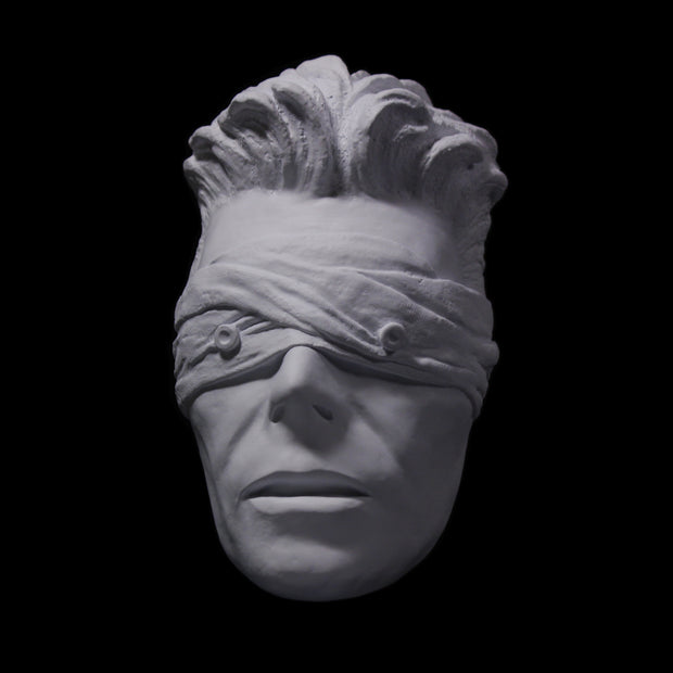 David Bowie White Resin 'The Blind Prophet' Sculpture