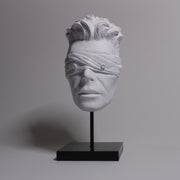 David Bowie White Resin 'The Blind Prophet' Sculpture