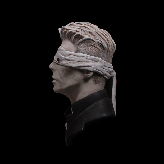 David Bowie 'The Blind Prophet'- Full Head + Bust Sculpture