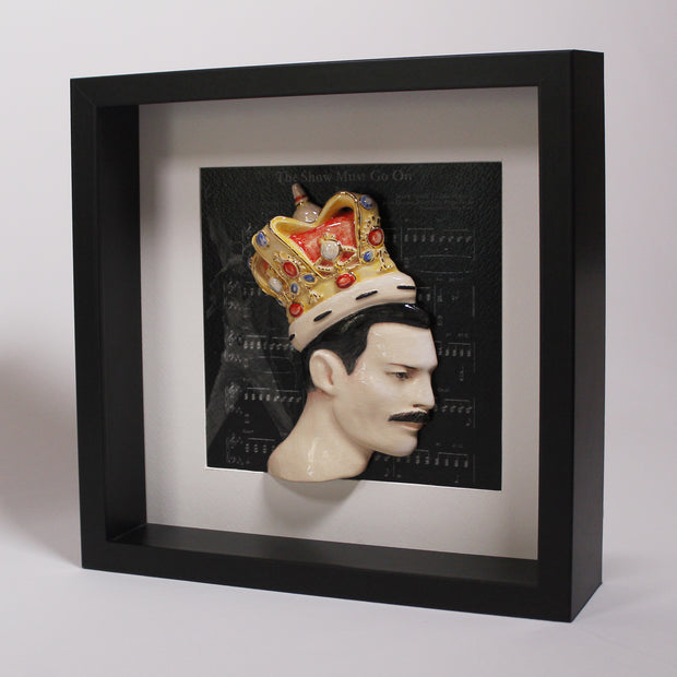 Freddie Mercury - Framed Sculpture