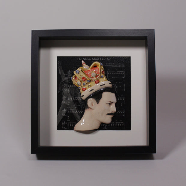Freddie Mercury - Framed Sculpture