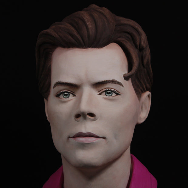 Harry Styles - Hand Painted Clay Bust Sculpture