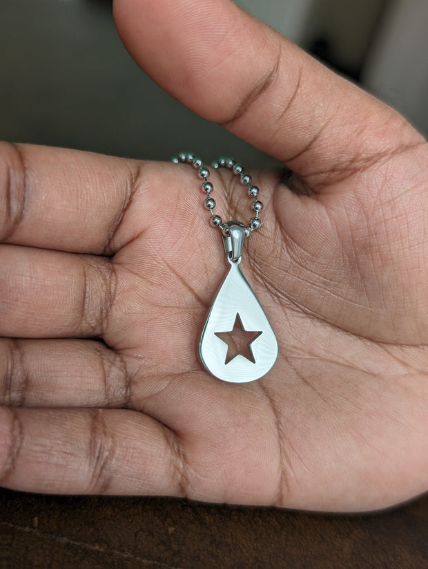 Conan Gray Found Heaven Star Pendant and Ball Chain (Stainless Steel) Necklaces
