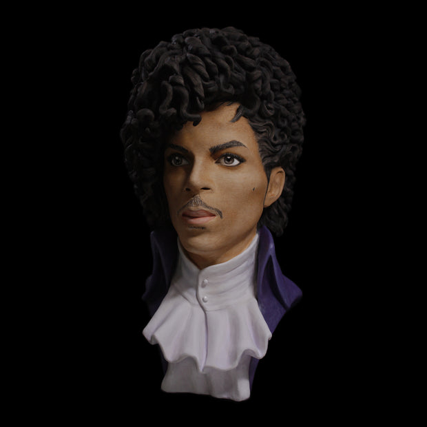 Prince - Purple Rain - Bust Sculpture