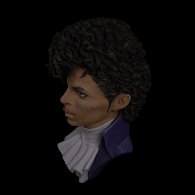 Prince - Purple Rain - Bust Sculpture