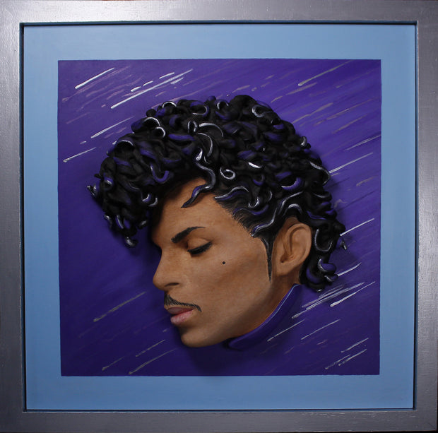 Prince 'Purple Rain' 3D Framed Sculpture