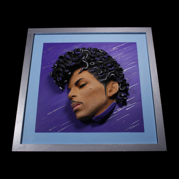 Prince 'Purple Rain' 3D Framed Sculpture