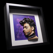 Prince 'Purple Rain' - Framed Sculpture