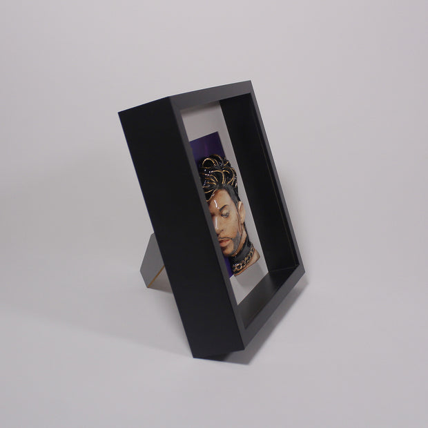 Prince 'Purple Rain' - Framed Sculpture