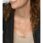 Bowie 'Flash' Petite Necklace Silver/Gold