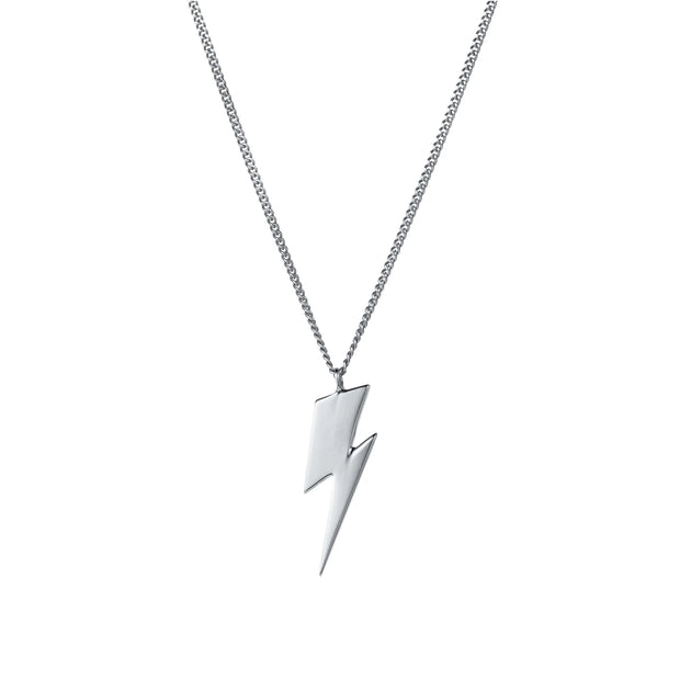 Bowie Flash Pendant Necklace Gold/Silver