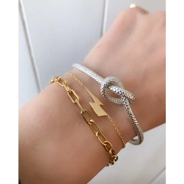 'Flash' Bracelet Silver/Gold