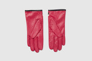 Pink Ziggy Leather Gloves