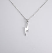 Lightning Bolt Necklace (925 Sterling Silver)