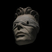 David Bowie 'The Blind Prophet' White Clay Mask Sculpture