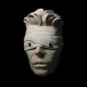 David Bowie 'The Blind Prophet' White Clay Mask Sculpture