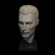 Freddie Mercury White Terracotta Sculpture