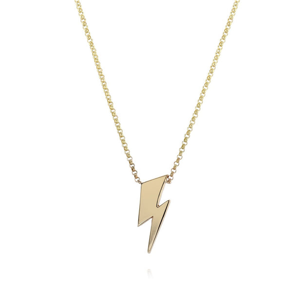 9ct Gold Bowie 'Flash' Necklace